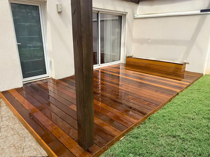Extension terrasse bois sur mesure