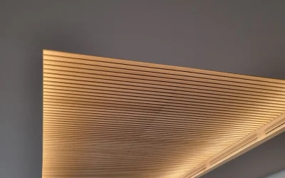 Habillage plafond en bois